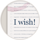 I wishlist